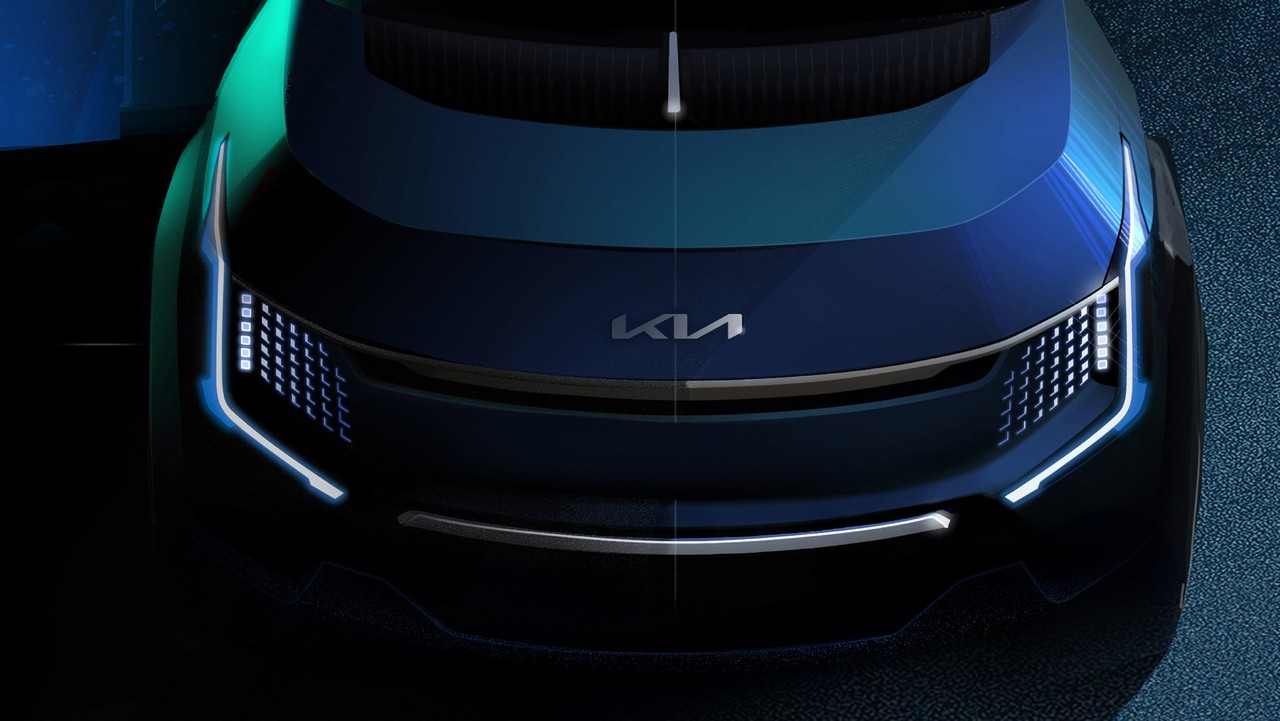 기아 EV9 콘셉트 이미지 공개. 텔루라이드급 크기의 대형 7인승 순수전기 SUV