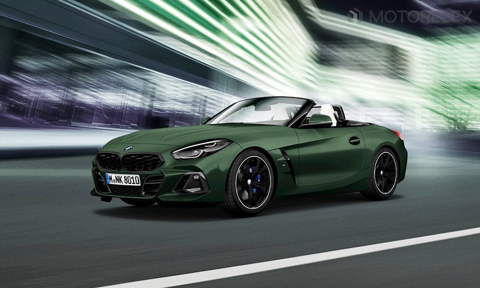 BMW Z4 M40i 프로즌 딥 그린 에디션