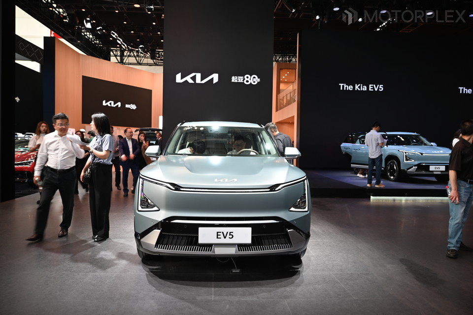 2024 베이징모터쇼에 등장한 기아 EV5