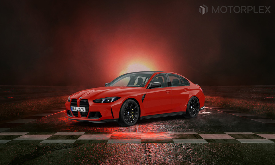 BMW M3 컴페티션 M xDrive 파이어 레드 에디션