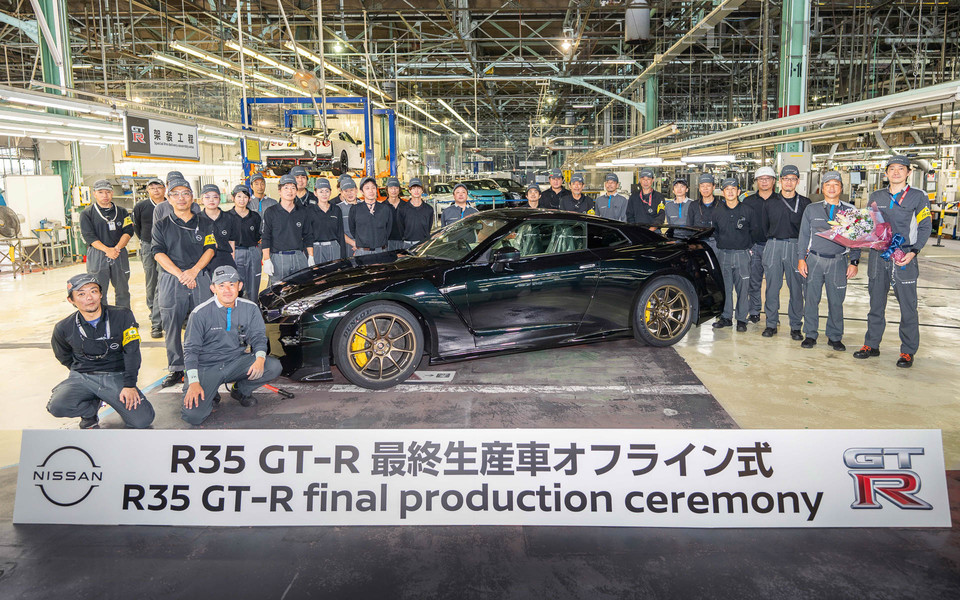 닛산 GT-R R35, 26일 생산 종료